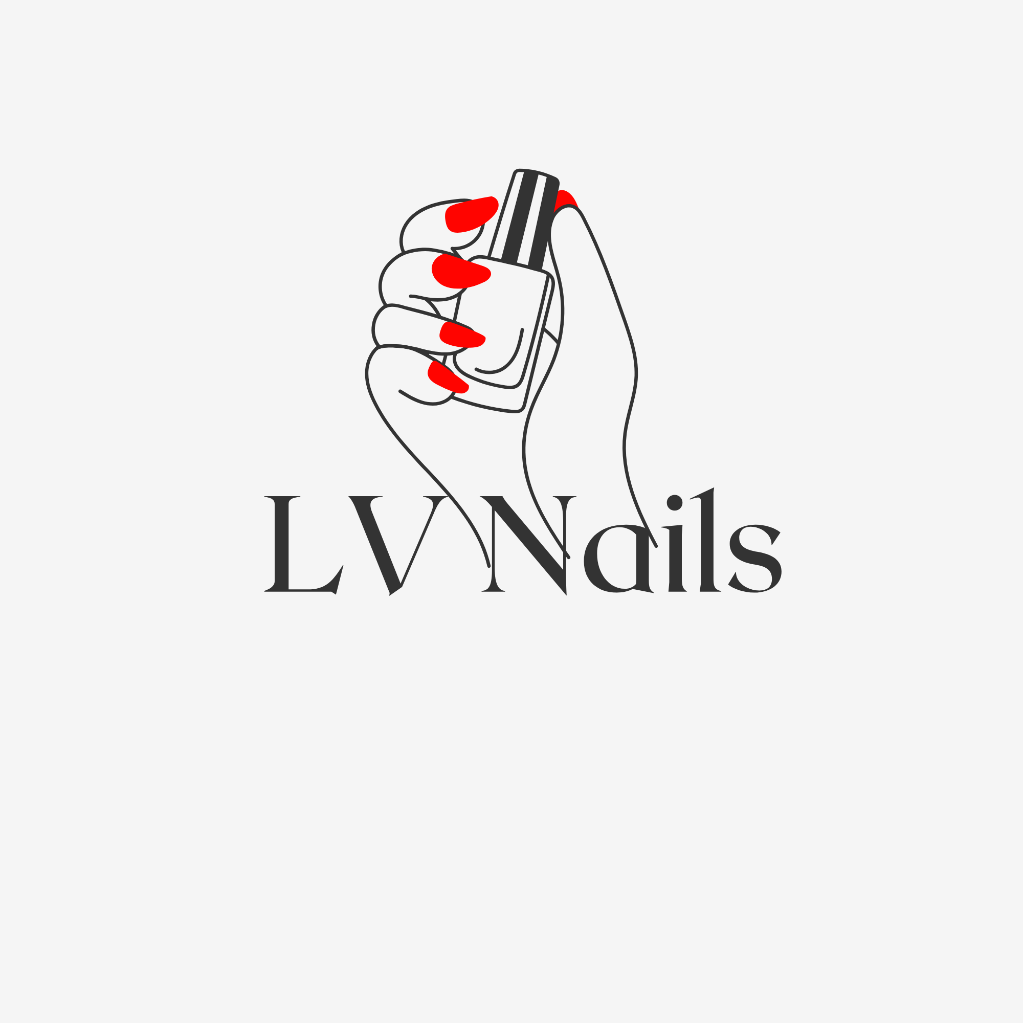 LV Nails & Spa logo