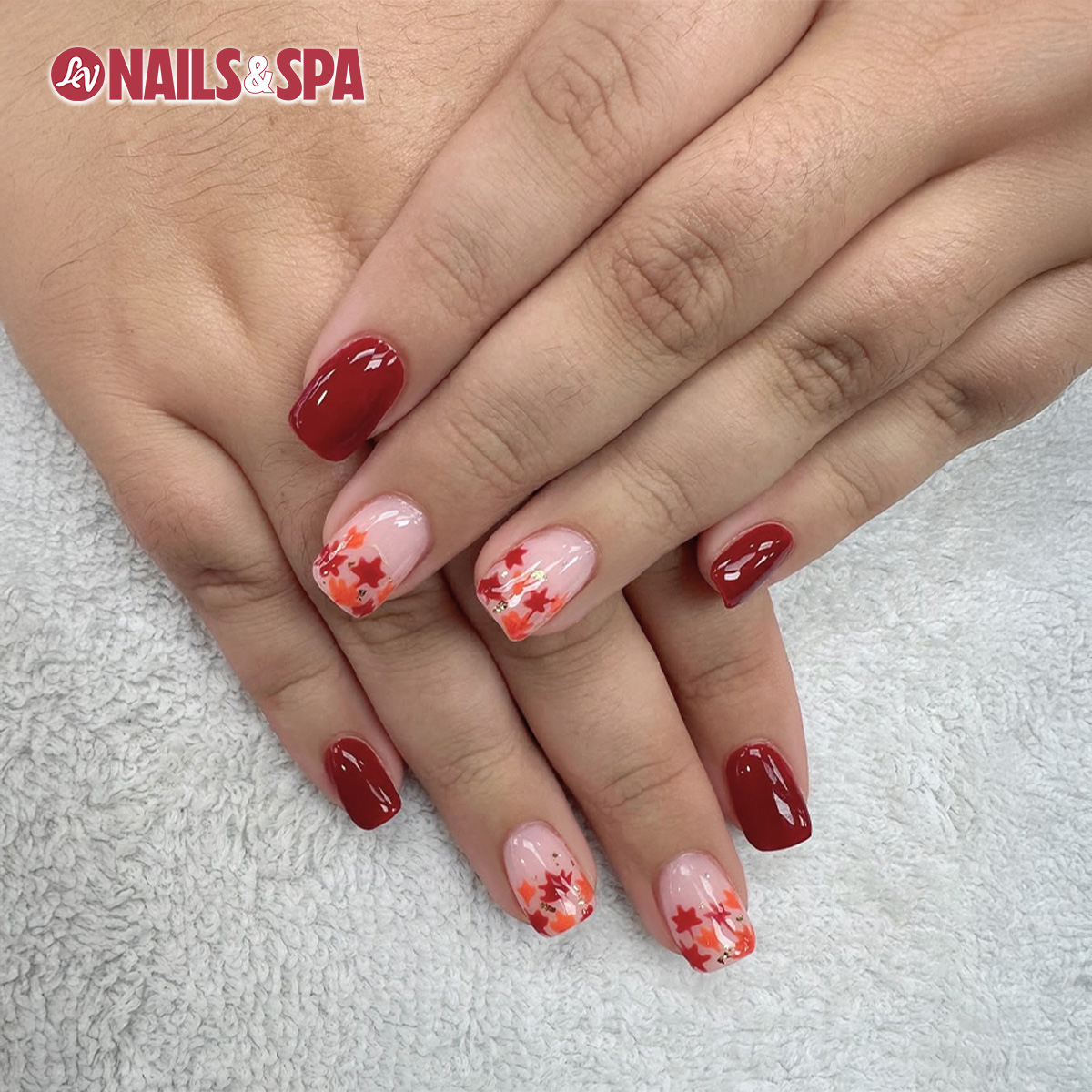 Recent nail design from LV Nails & Spa